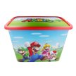 Super Mario műanyag tároló doboz 23 L