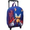 Sonic, a sündisznó 3D gurulós ovis hátizsák, táska 32 cm