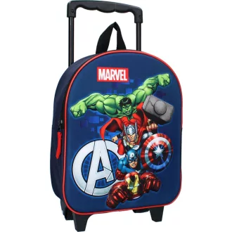 Bosszúállók gurulós hátizsák, táska 32cm