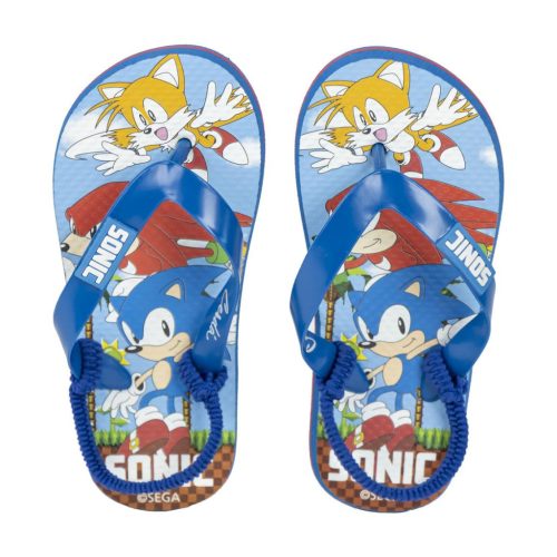 Sonic, a sündisznó gyerek papucs sarokrögzítővel, Flip-Flop