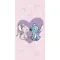 Disney Lilo és Stitch, A csillagkutya Love fürdőlepedő, strandtörölköző (70x140cm)