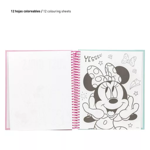 Disney Minnie színező album 12 oldal