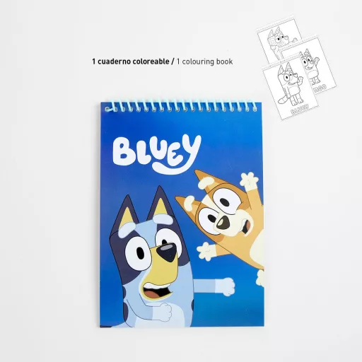 Bluey színező készlet