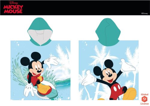 Disney Mickey egér strand törölköző poncsó