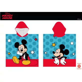 Disney Mickey egér strand törölköző poncsó