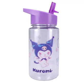 Hello Kitty Kuromi szívószálas kulacs 450 ml