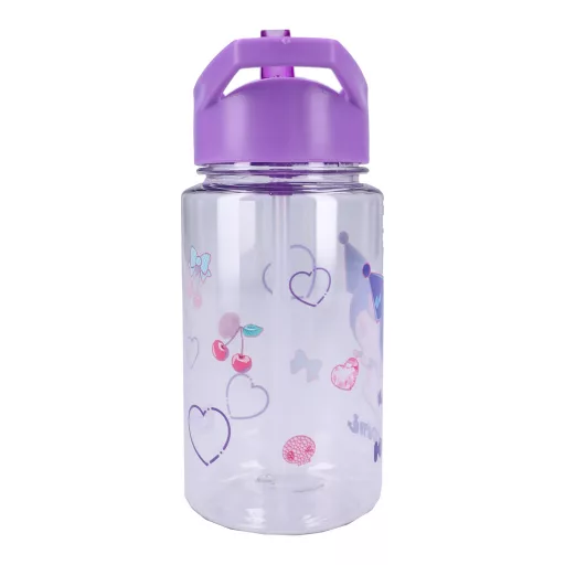 Hello Kitty Kuromi szívószálas kulacs 450 ml