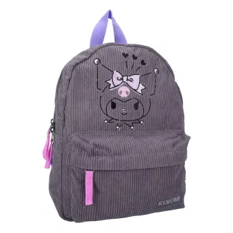 Hello Kitty Kuromi prémium bársony hátizsák 31 cm