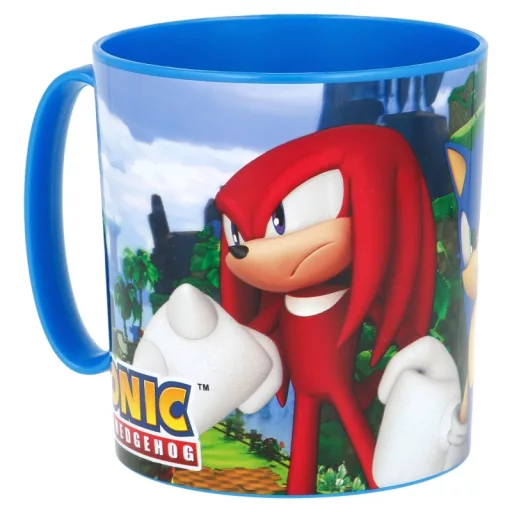 Sonic, a sündisznó mikrózható műanyag bögre 390ml