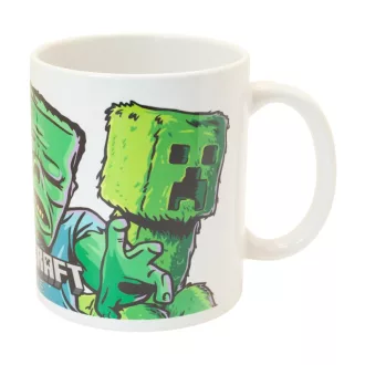 Minecraft Zombie & Creeper kerámia bögre 325ml