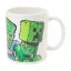Minecraft Zombie & Creeper kerámia bögre 325ml