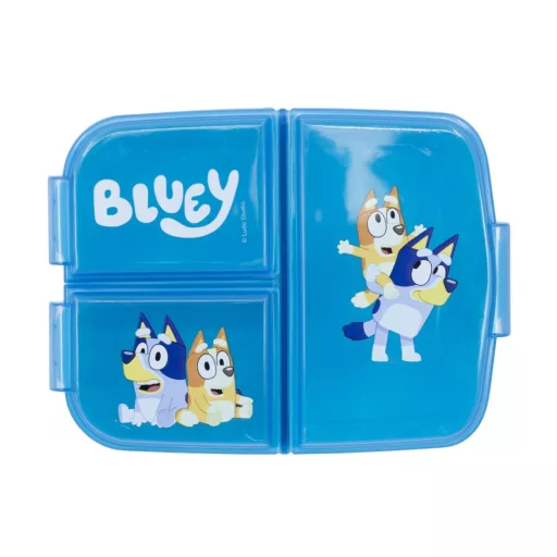 Bluey 3 rekeszes szendvicsdoboz