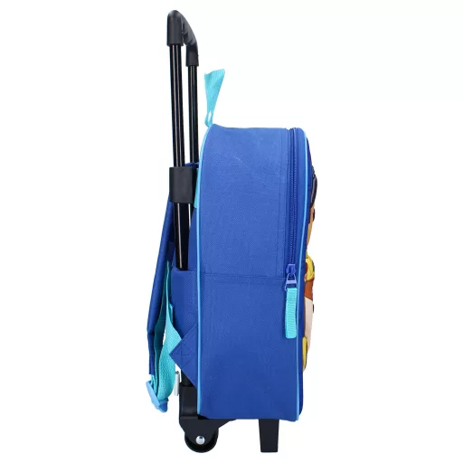 Mancs Őrjárat 3D gurulós ovis hátizsák, táska 32 cm