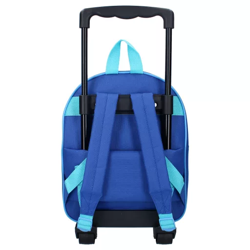 Mancs Őrjárat 3D gurulós ovis hátizsák, táska 32 cm