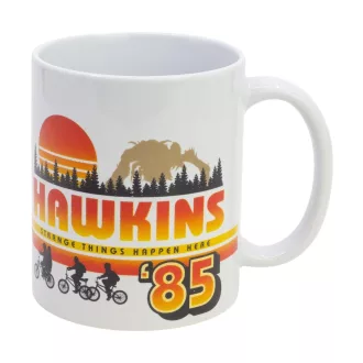 Stranger Things HAWKINS kerámia bögre 325ml