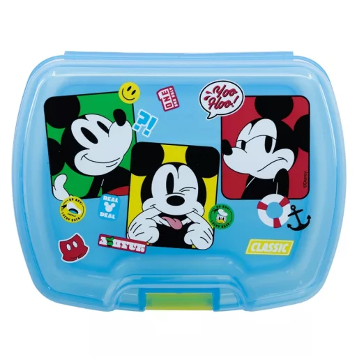 Disney Mickey egér prémium műanyag szendvicsdoboz