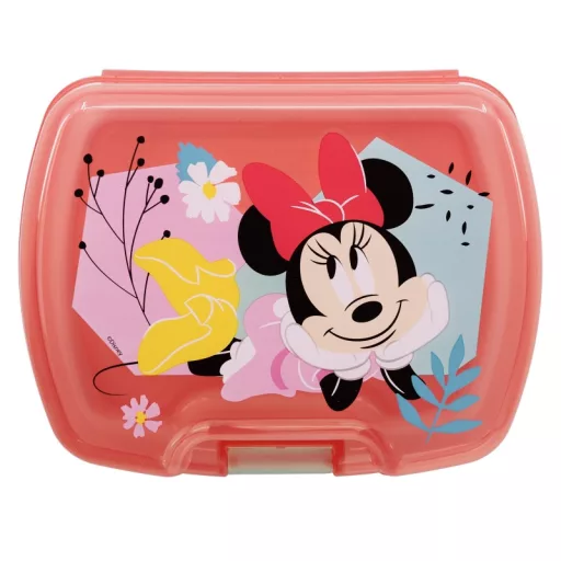 Disney Minnie egér prémium műanyag szendvicsdoboz