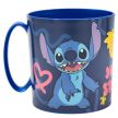 Disney Lilo és Stitch, A csillagkutya mikrózható műanyag bögre 390ml