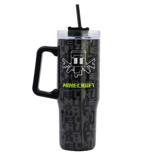 Minecraft rozsdamentes acél termoszbögre 940ml