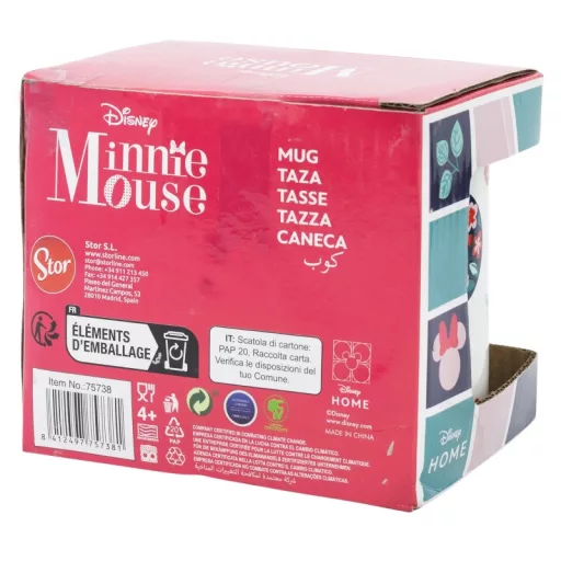 Disney Minnie mikrózható kerámia bögre 325ml
