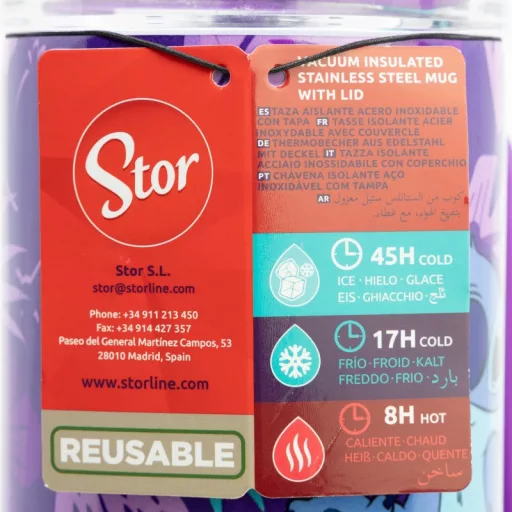 Disney Lilo és Stitch, A csillagkutya XL utazó termosz bögre 940ml