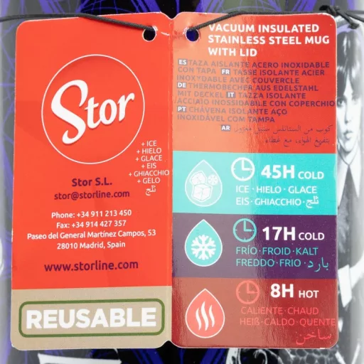 Wednesday rozsdamentes acél termoszbögre 940ml