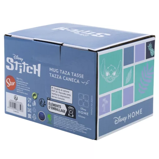 Disney Lilo és Stitch, A csillagkutya 3D kerámia bögre 375ml