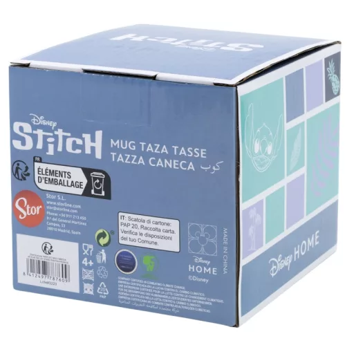 Disney Lilo és Stitch, A csillagkutya 3D kerámia bögre 375ml