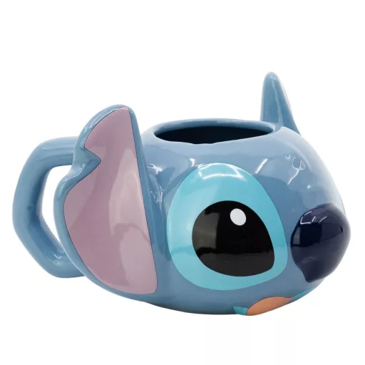 Disney Lilo és Stitch, A csillagkutya 3D kerámia bögre 375ml
