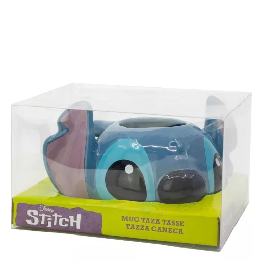 Disney Lilo és Stitch, A csillagkutya 3D kerámia bögre 375ml