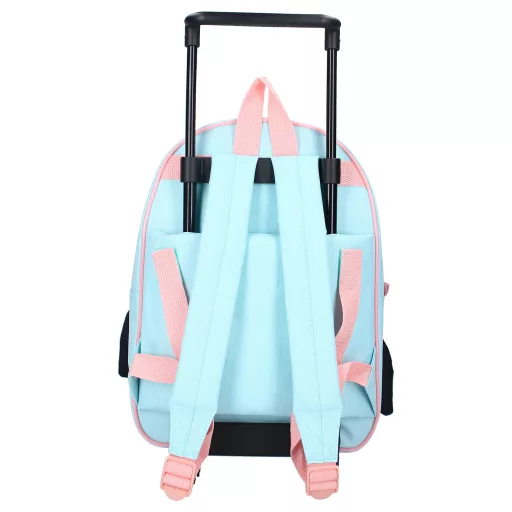 Disney Lilo és Stitch, A csillagkutya 3D gurulós ovis hátizsák, táska 33 cm