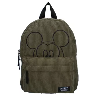 Disney Mickey bársony hátizsák, táska 31cm