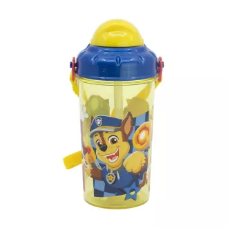 Mancs Őrjárat műanyag szívószálas kulacs 465ml