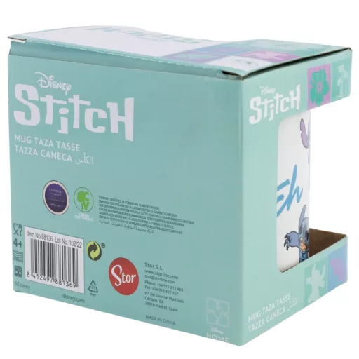 Disney Lilo és Stitch, a csillagkutya kerámia bögre 325ml