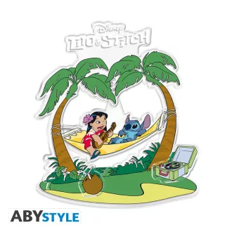 Disney akril dioráma figura Lilo & Stitch Hammock