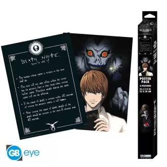 Death Note Set 2 Poszters Chibi 52 Light &