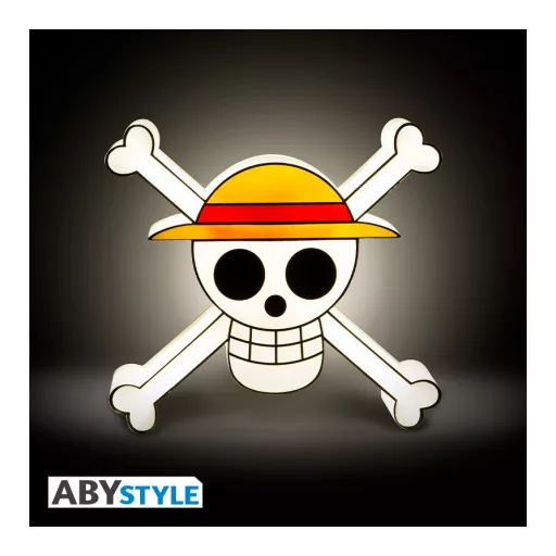 One Piece LED lámpa Skull