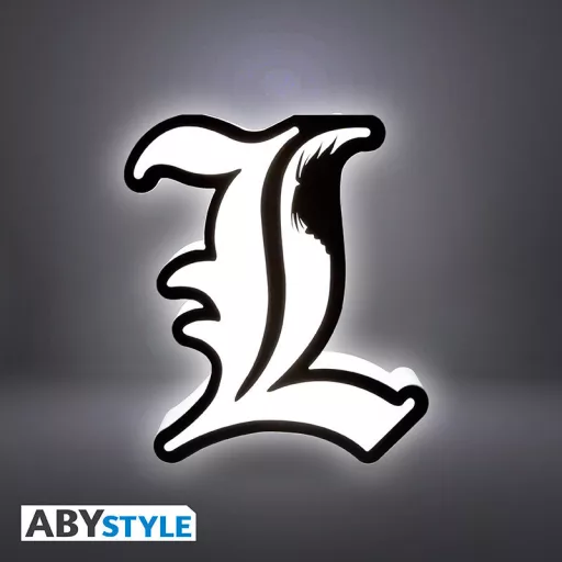 Death Note LED lámpa L