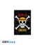One Piece hűtőmágnes Strawhat Skull