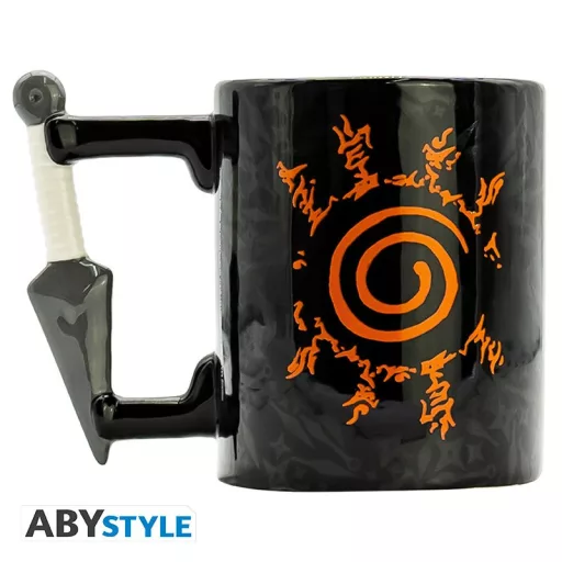 Naruto Shippuden 3D fogantyús bögre Kunai Konoha 460 ml