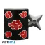 Naruto Shippuden 3D fogantyús bögre Shuriken Akatsuki 460 ml