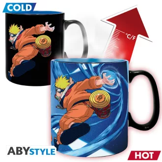 Naruto hőre változó bögre 460 ml- & Sasuke 460 ml