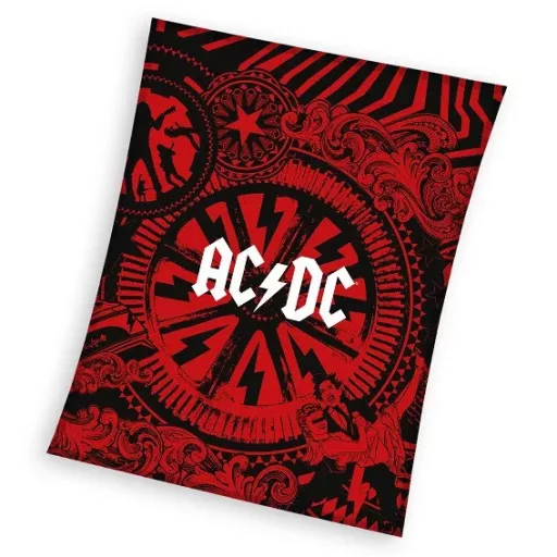 AC/DC prémium vastag polár takaró 150x200 cm
