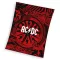 AC/DC prémium vastag polár takaró 150x200 cm