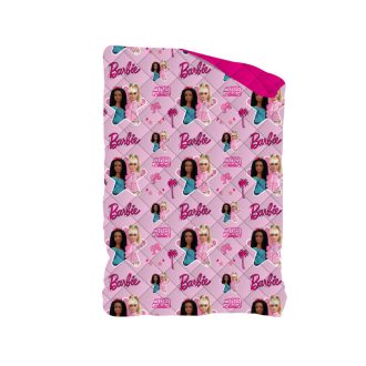 Barbie ágytakaró, polár takaró 170x250 cm