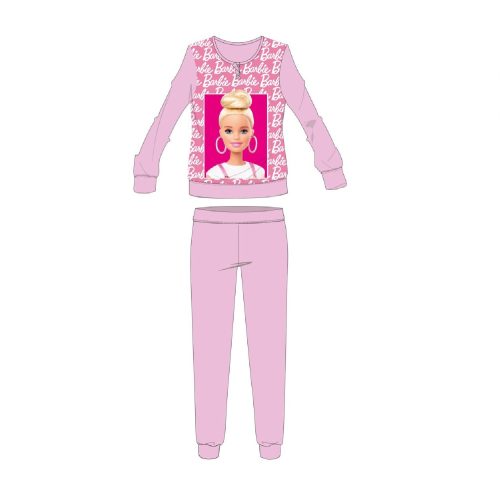 Barbie téli vastag pamut pizsama kislányoknak - flanel (110)