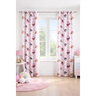 Barbie függöny 140 x 245cm