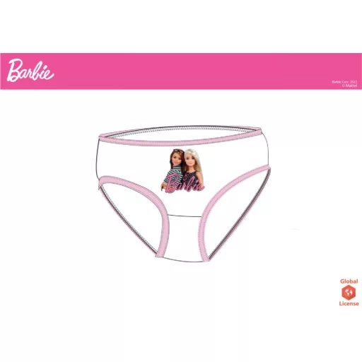 Barbie gyerek alsó 3 darab/csomag (122/128)