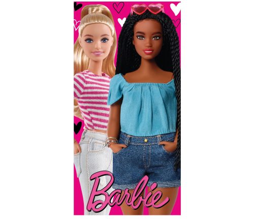 Barbie strandtörölköző (70x140cm)
