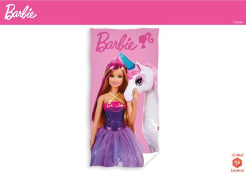 Barbie strandtörölköző, fürdőlepedő